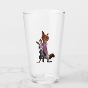 Verre Judy et Nick Meilleurs Amis