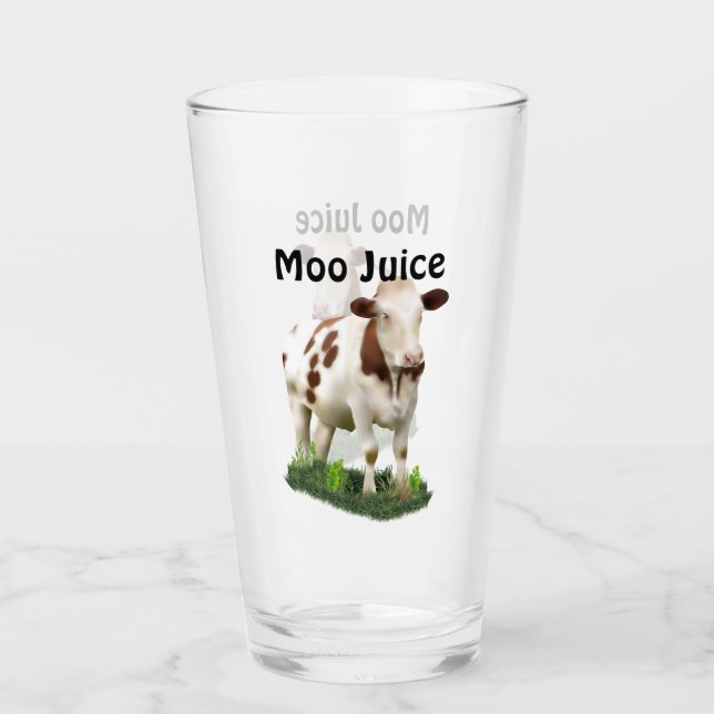 Verre Jus de moo (Devant)