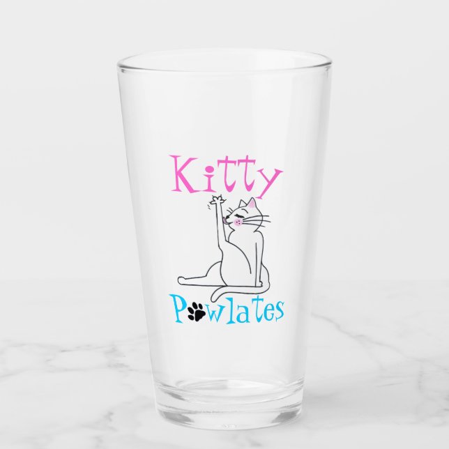 Verre "Kitty PAWlates" (Devant)