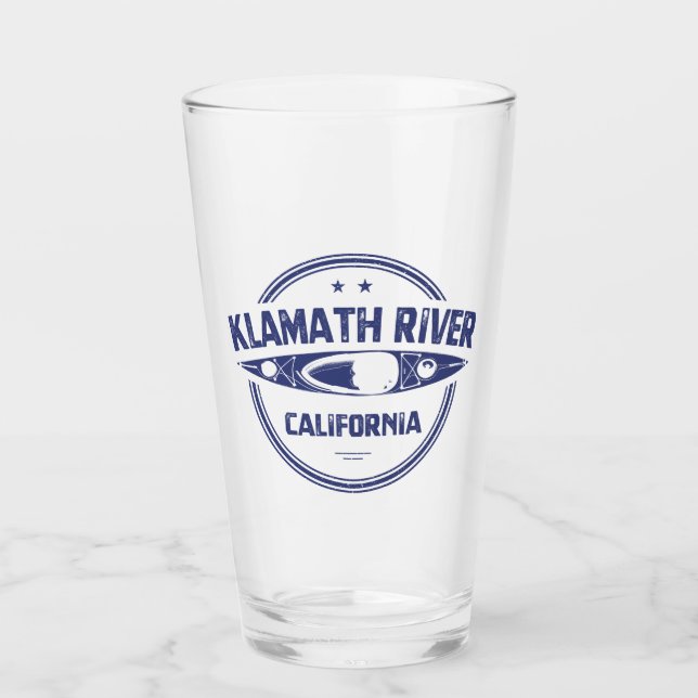 Verre Klamath River, Californie (Devant)