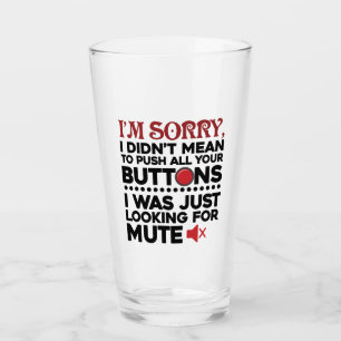 Verre La citation sarcastique ne voulait pas dire pousse