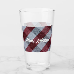 Verre La cuisine de maman   Lunettes de boisson   Rouge