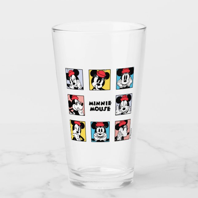 Verre La grille de souris Disney (Devant)