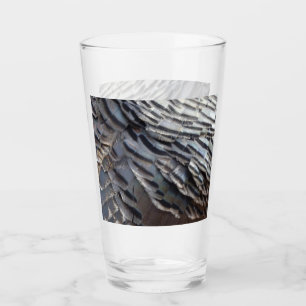 Verre La Turquie sauvage plumes II Design Abstrait de la