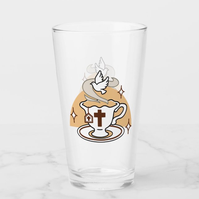 Verre La vie est douce avec Jésus - Christian Faith Tea  (Devant)