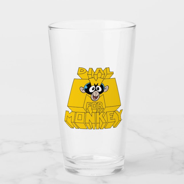 Verre Laboratoire de Dexter - Composez M pour singe (Devant)