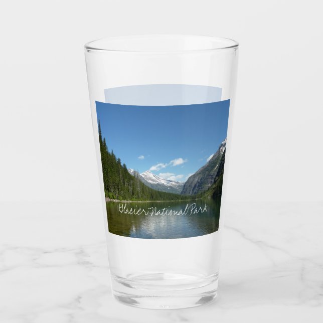 Verre Lac Avalanche I dans le parc national Glacier (Devant)