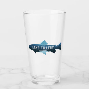 Verre Lac Tillery Poisson de Caroline du Nord