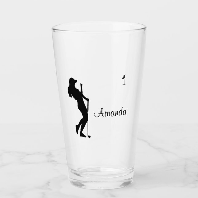 Verre Ladies Golfer Personal (Devant)