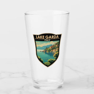 Verre Lago di Garda Italia Travel Art Vintage