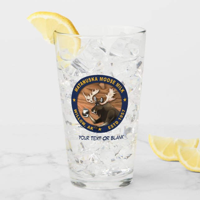 Verre Lait d'orignal Matanuska (Devant glace)