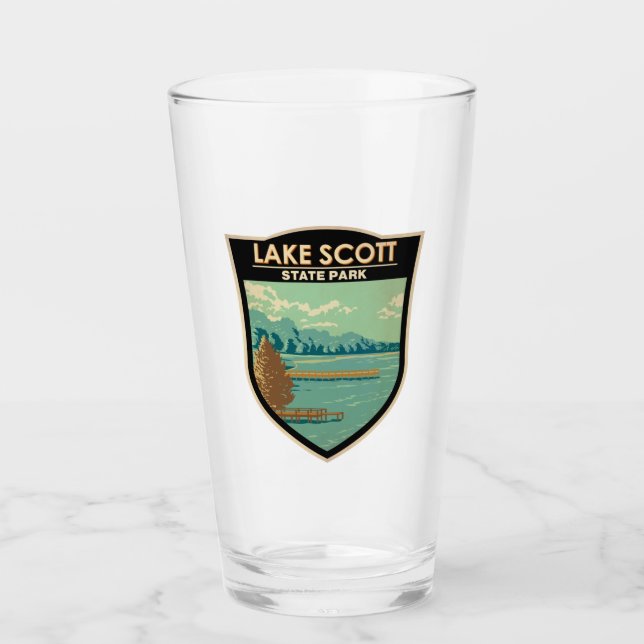 Verre Lake Scott State Park Badge Kansas (Devant)