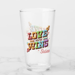Verre L'amour gagne toujours