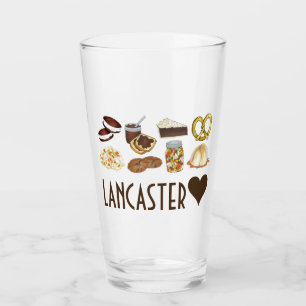 Verre Lancaster Pennsylvania PA Pays de l'Amish alimenta