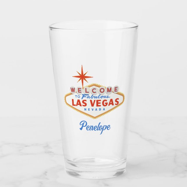 Verre Las Vegas Bridesmaid Cadeaux Coupes de Bachelorett (Devant)