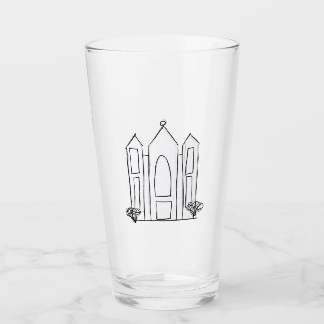 Verre LDS Salt Lake City (Devant)