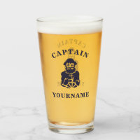 Le Capitaine Old Scruter avec votre nom Tumbler en