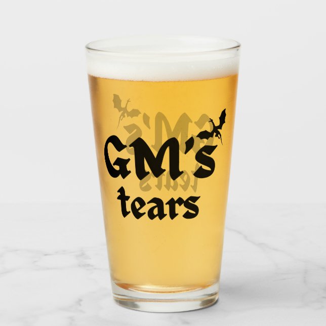 Verre Le dragon de larmes de GM (Devant (rempli))