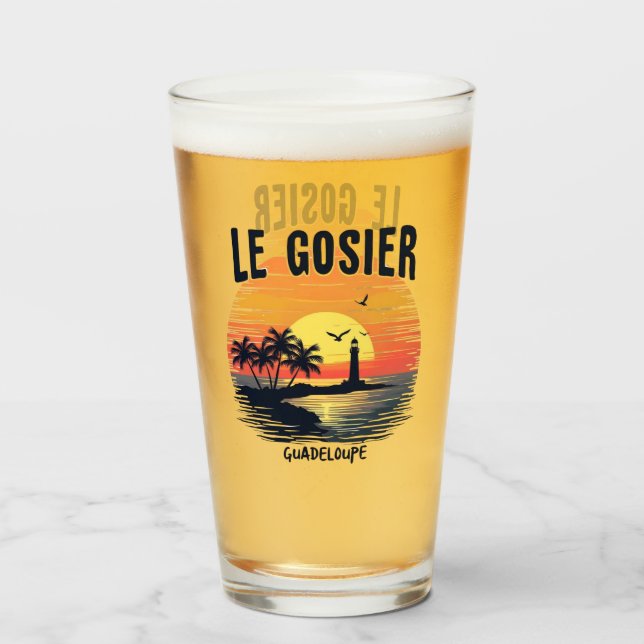 VERRE LE GOSIER GUADELOUPE (Devant (rempli))