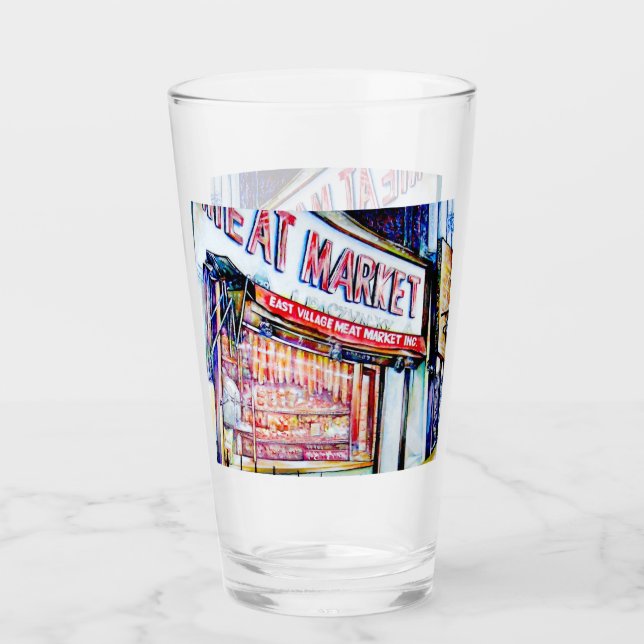 Verre Le jardin de la sagesse de l'East Village (Devant)