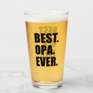 Verre Le meilleur grand-père toujours allemand d'Opa