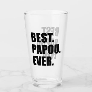Verre Le meilleur grand-père toujours grec de Papou