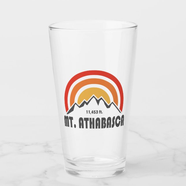Verre Le mont Athabasca (Devant)