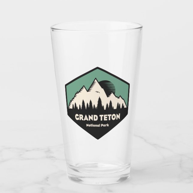 Verre Le Parc national de Grand Teton (Devant)
