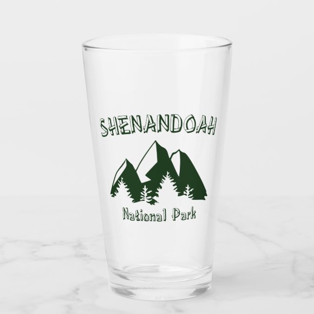 Verre Le Parc national de Shenandoah (Devant)