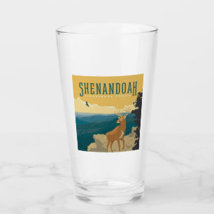 Verre Le Parc national de Shenandoah   Cerf