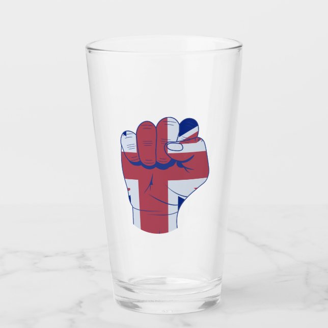 Verre Le Poing des Britanniques (Devant)