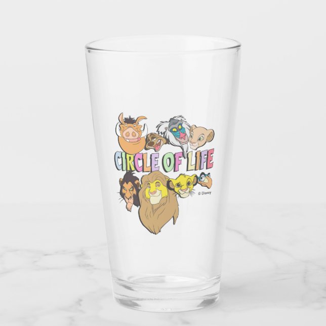 Verre Le Roi Lion| Cercle de vie (Devant)