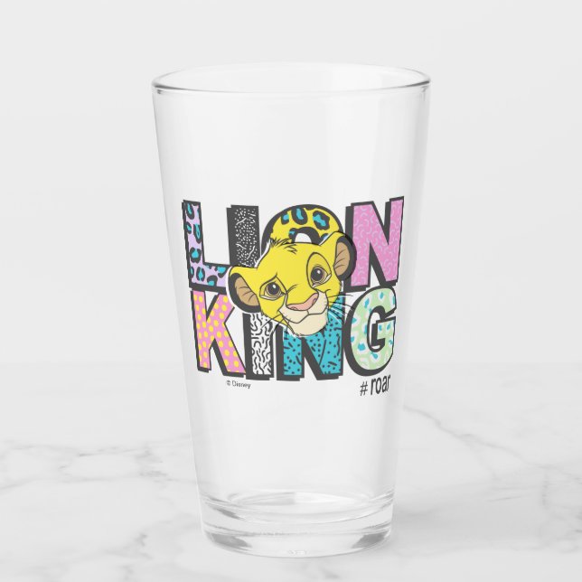 Verre Le Roi Lion | Simba #Roar (Devant)