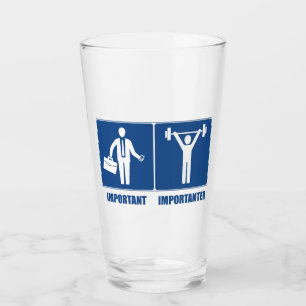 Verre Le Travail Est Important Le Poids Est Important