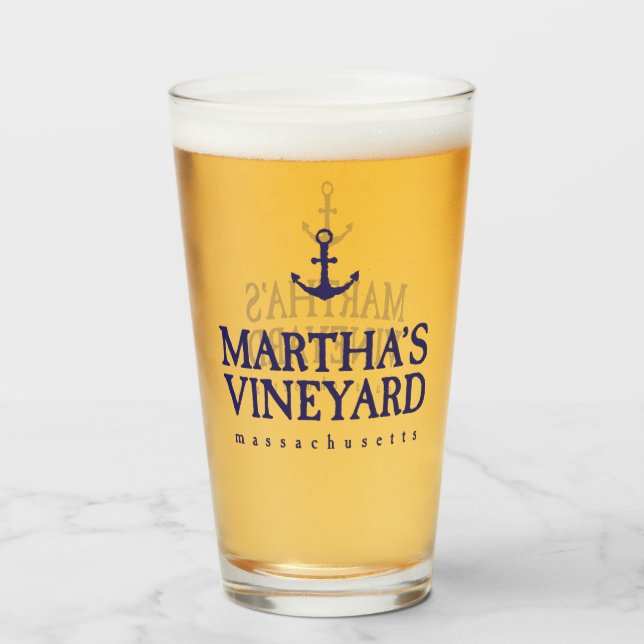 Verre Le vignoble de Martha (Devant (rempli))
