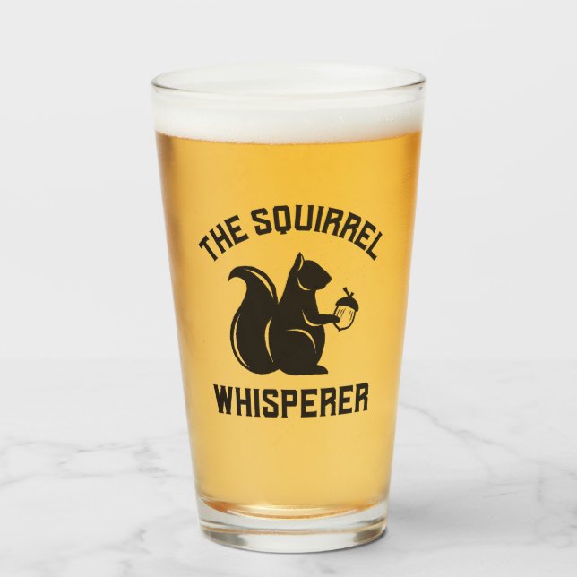 Verre Le Whisperer d'écureuil | Écureuil (Devant (rempli))