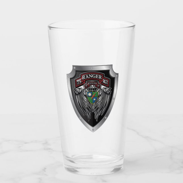 Verre Légendaire 75e régiment de Rangers 1er bataillon (Devant)