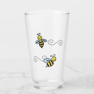 Verre Les abeilles