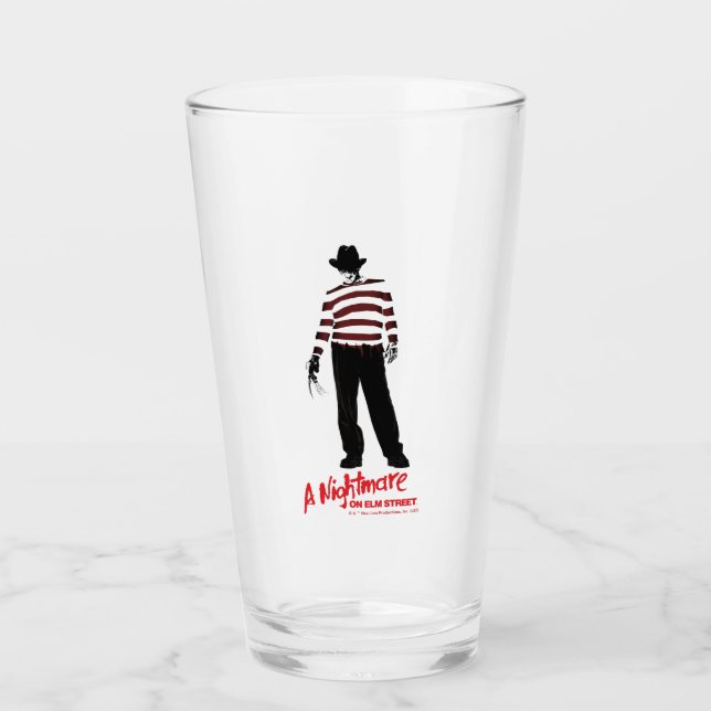 Verre Les Griffes de la nuit | Freddy Krueger (Devant)