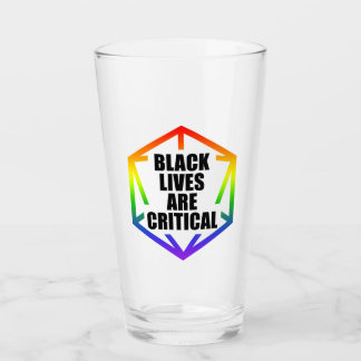 Verre Les vies noires BLM sont cruciales [LGBTQ+]