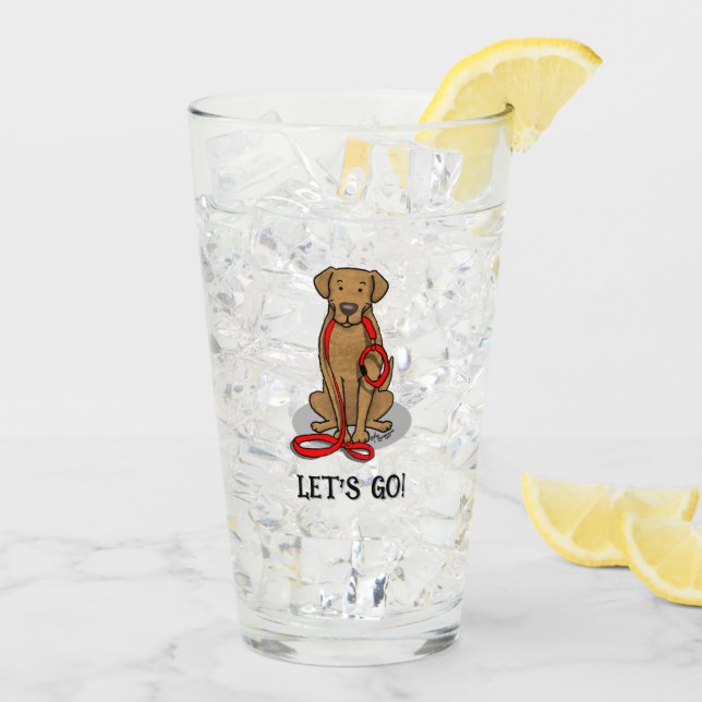 Verre Let's Go! Walk Chesapeake Bay Retriever (dg tan) (Dos glace)