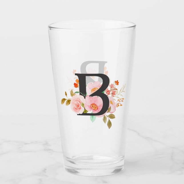 Verre Lettre B (Devant)