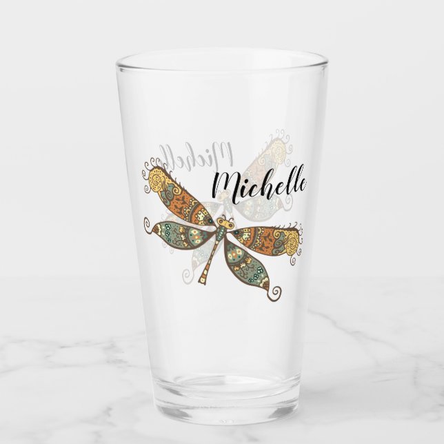 Verre libellule (Devant)