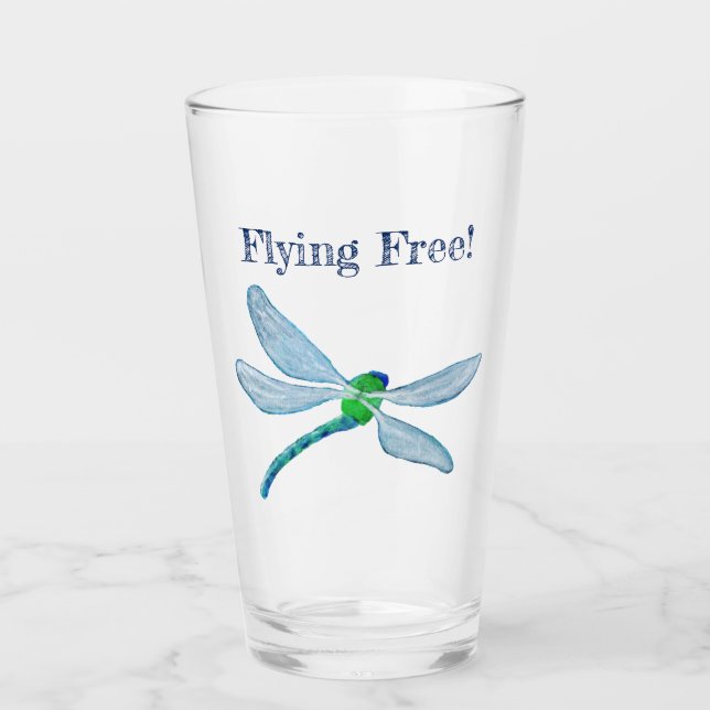 Verre libellule (Devant)