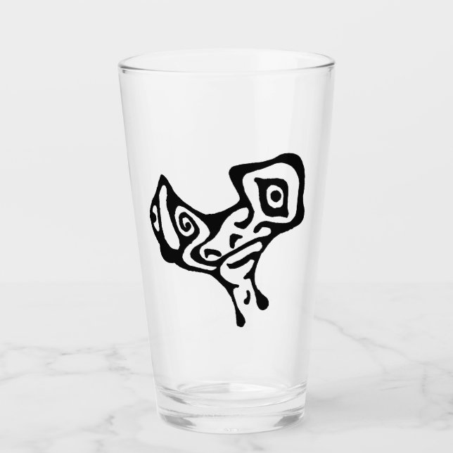 Verre Lickity Lizard Me Lick (Devant)