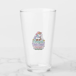 Verre Licorne Cowgirl Licorne Énergie Mignon Produit Pas