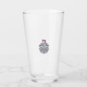 Verre Licorne Magique Depuis Année Graphisme Zazzle D