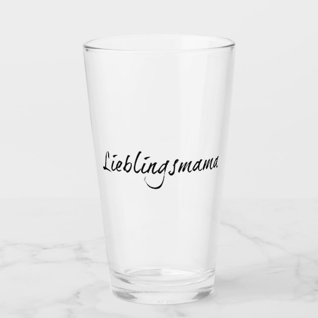 Verre Lieblingsmama (Devant)
