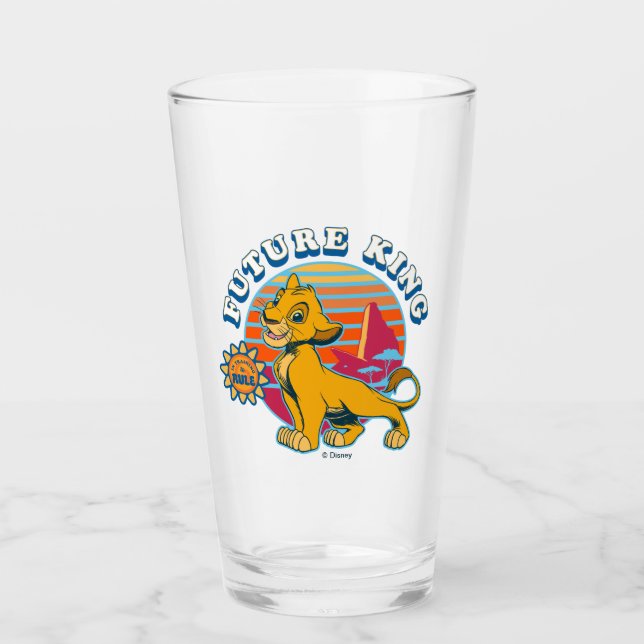 Verre Lion King | Simba - Futur Roi (Devant)