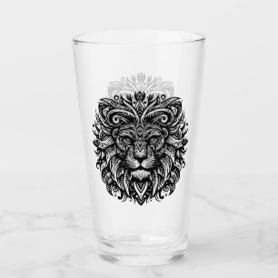 Verre Lion tribal
